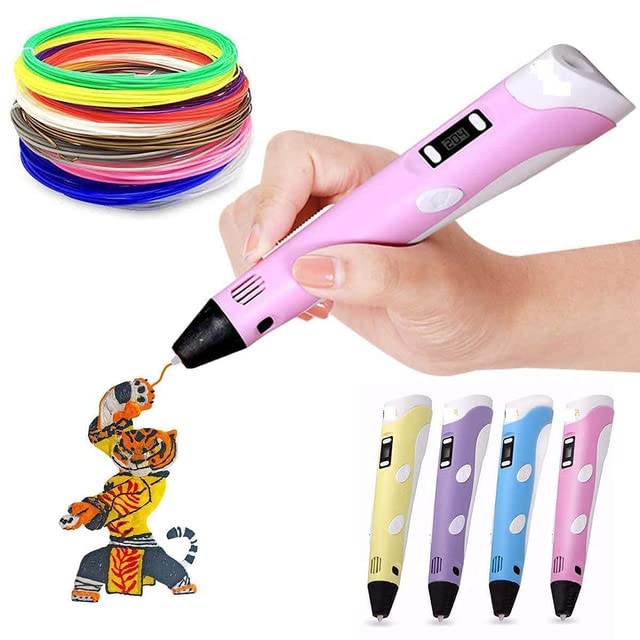 Kids 3D Printing Pen – USB Creative Drawing Tool for DIY Arts & Crafts.         "قلم الطباعة ثلاثي الأبعاد للأطفال – أداة رسم إبداعية USB للأعمال اليدوية والفنون"